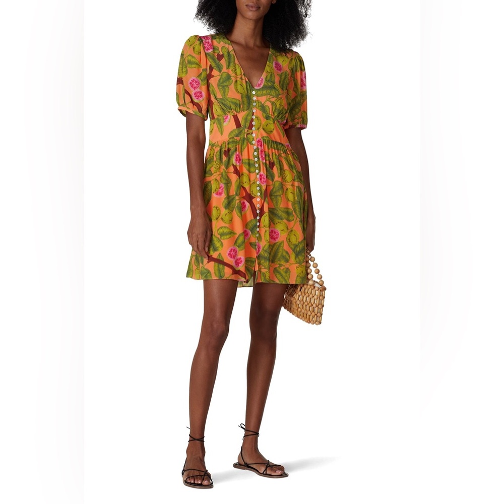 Farm Rio Guava Print Mini Dress - Picture 5 of 14
